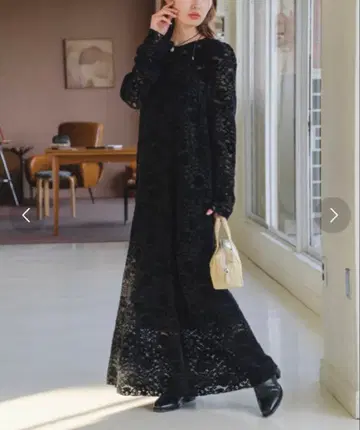 Kastane 벨로아 원피스 + 초커 세트