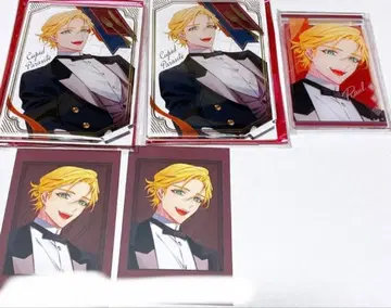 큐피파라 라울 오토후유 아크릴 스탠드 아크릴 카드 미니 포토 카드