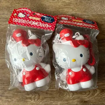 산리오 키티 레트로 마스코트 미니팝퍼