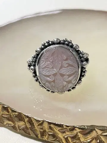 스티븐 드웩 쉘 카빙 반지 11호