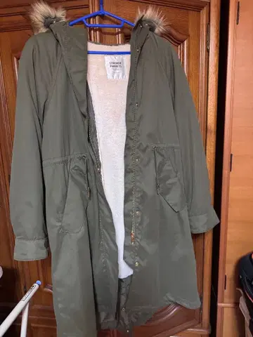 페이지 보이 모즈 코트 올리브 그린