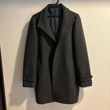 united arrows 체스터 코트 카키