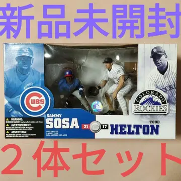 [ 미개봉 새상품 ] 2체 세트 소서&헬튼 MLB 맥팔렌 토이즈