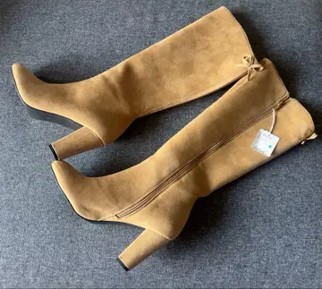 미사용 새상품 RANDA 롱 부츠 베이지 L