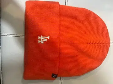 오렌지 니트 모자 LA 47Brand
