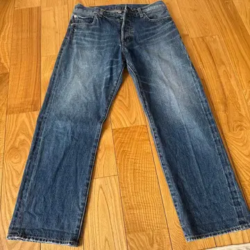 올드맨즈테일러 스트레이트 데님 S