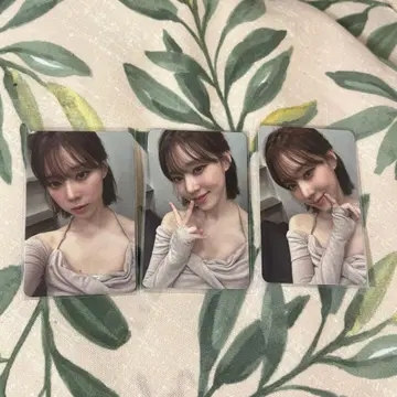 aespa my world unboxing event 윈터 트레이딩 카드