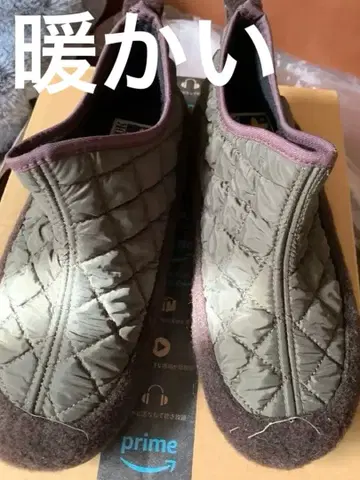 keen 올리브 그린 퀼팅 슬립온