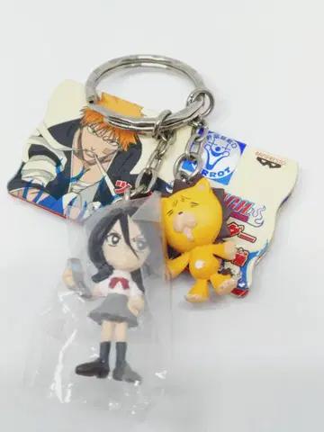 BLEACH 트윈 키링 쿠치키 루키아 & 네이비