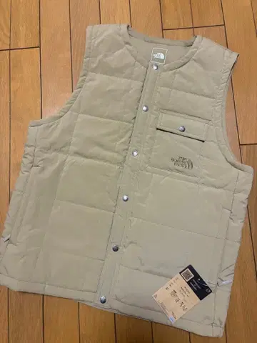 THE NORTH FACE 퀼팅 베스트 NY82330 베이지 S