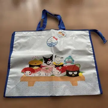 산리오 미사용 새상품 산리오 캐릭터즈 스시 빅 사이즈 백