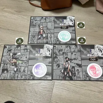 진격의 거인 Cafe 히타 런치 매트