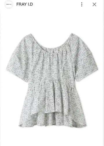 FRAY I.D 2way 페플럼 퍼프 튜닉 M 사이즈