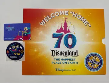 캘리포니아 디즈니랜드 70주년 룸 키 & DVC 씰