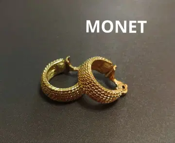 MONET 골드 후프 귀찌