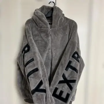 CHIP CLIP 플리스 자켓 LL 그레이