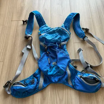 더 노스페이스 하네스형 백팩 파랑