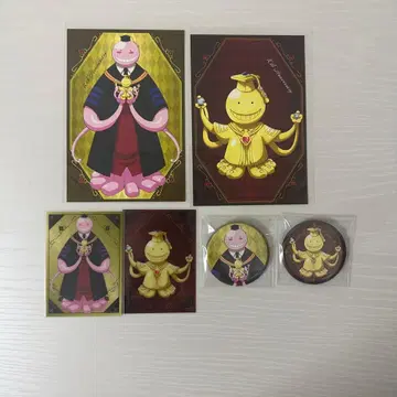 살생님 karatz 캔뱃지 클리어 카드 엽서