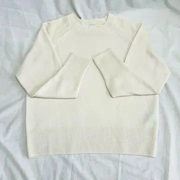 [ Spick and Span ] 울 캐시미어 래글런 크루넥 니트