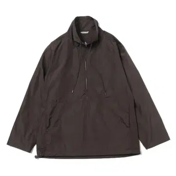 auralee HIGH COUNT LIGHT NYLON HALF ZIP