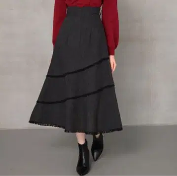 프린지 A라인 스커트 MISCHMASCH