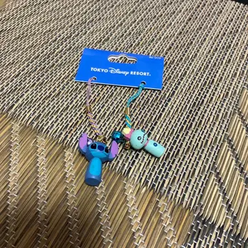 도쿄 디즈니 리조트 스티치 스트랩 세트