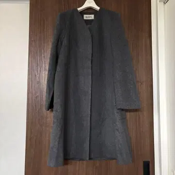 ROPE 그레이 롱 코트