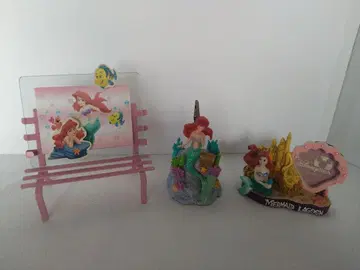 아리엘 굿즈 3종 세트 사진 스탠드 & 메모 스탠드 피규어 인테리어