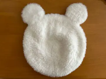 디즈니 베레모 화이트 팬캡