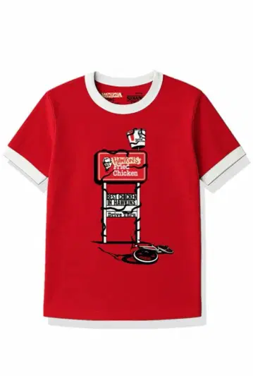 STRANGER THINGS KFC 켄터키 T셔츠 XL 사이즈