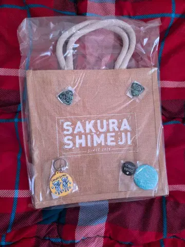 SakuraSimeji 백 키링 세트