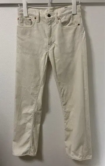 오어슬로우 orslow 코듀로이 팬츠 화이트 여성용