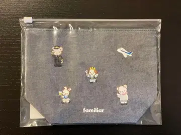[ 미개봉 새상품 ] familiar x ANA 오리지널 디자인 파우치