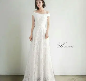 오프숄더 웨딩 드레스