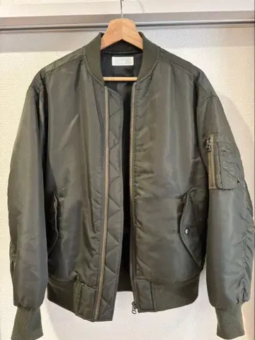 MA-1 플라이트 자켓 올리브 그린