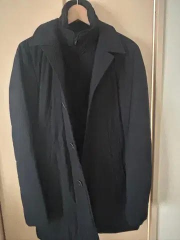 HERNO 스텐카라 코트 네이비