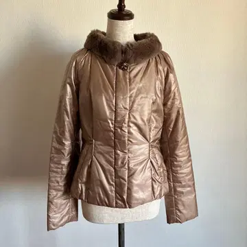 EPOCA 퍼 부착 다운 자켓