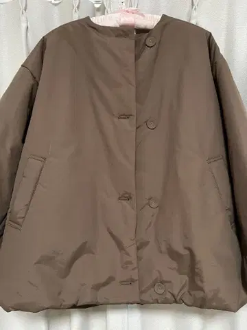 노카라 충전솜 숏코트