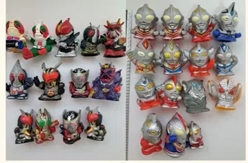 가면라이더, 울트라맨 손가락 인형