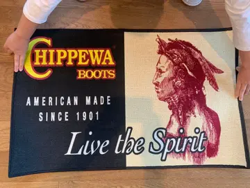 치페와 부츠 매트 직수입 새상품 CHIPPEWA