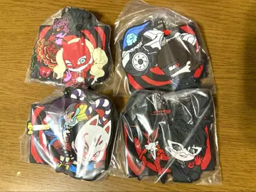 페르소나 5 로얄 캡슐 러버 마스코트 조커 등 4점 세트 P5