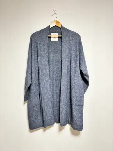 퓨어세신 롱 가디건 니트