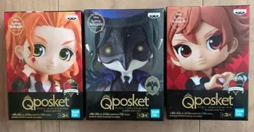 디즈니 트위스티드 원더랜드 큐포켓 피규어 3체 세트
