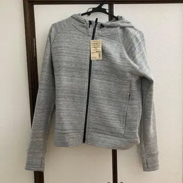 MUJI 집업 후드티 M 그레이