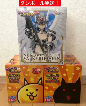 냥코 대전쟁 피규어 네코 발키리 살의의 고양이 금 고양이