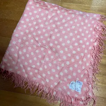 캐시미어 츠모리치사토 도트 스톨 머플러