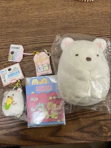 스미코구라시 굿즈 묶음 판매 봉제 인형 메모 키링