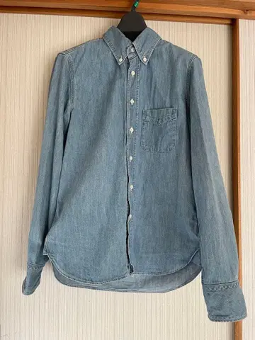 [ 미사용 ] 플라주 데님 셔츠