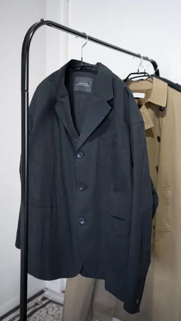 NANO UNIVERSE 블랙 커버올 자켓