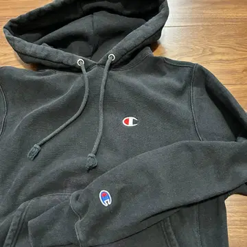 [ 블랙&구제 의류를 좋아하는 분들께 ] 리버스 위브 S 챔피온 단색 택